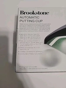 Brookstone Cordless Automatic Putting Cup | Portable & Lightweight New Sealed - Picture 1 of 3