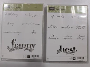 Stampin Up Happy Wishes 1 & 2, Sale-A-Bration - Bild 1 von 2