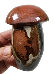 Polychrome Jasper Polished Mushroom Madagascar 284 grams. - Picture 1 of 3