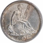 1837 Liberty Seated Silver Dime No Stars Au Slider Uncertified #732