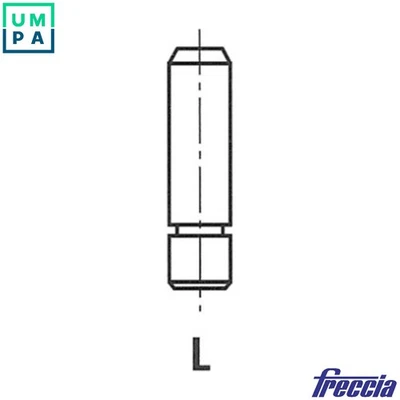 4x VALVE GUIDE G3572 FOR D17A2 1.7L R18A1/R18A2 1.8L F22A3/F22A7/F22A8 2.2L 4cyl - Image 1 of 4