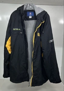 NFL Pittsburgh Steelers Onfield Reebok Men's XL Jacket Coat Hood Lined Full-Zip - Picture 1 of 12
