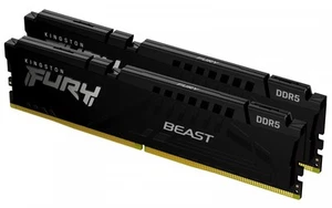 740617343427 Memory DDR5 Fury Beast 16GB(2*8GB)/6000 CL30 EXPO black Kingston - Picture 1 of 2