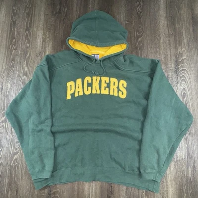 Sudadera con Capucha Atlética Green Bay Packers Vintage Logo 7 Para Hombre XL NFL Fútbol Años 90 Foto 1 de 4