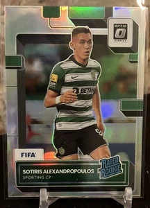 Panini Donruss Optic Sotiris Alexandropoulos Silver Prizm RC #177 2022-23 - Imagen 1 de 2