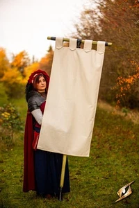 Larp Kampfstandarte Zubehör Banner für T-Top und Kreuz-Top - 70x100cm  Epic Armo - Bild 1 von 1