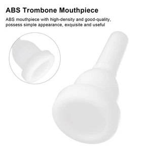 MBAT Trombone Mouthpiece Tenor Horn Playing ABS Plastic Wind Instrument Acce - Bild 1 von 22