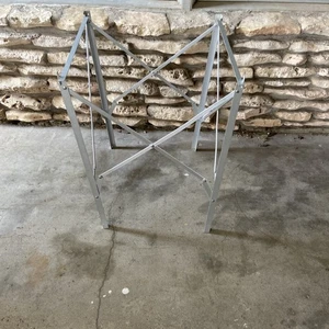 Texsport Aluminum Collapsible High Stand 18 1/2" x 17 1/2" x 25" Tall - Picture 1 of 8