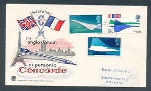 D448400 Great Britain FDC The Anglo-French Supersonic Concorde - Picture 1 of 1
