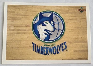 MINNESOTA TIMBERWOLVES 1991-92 Upper Deck Italian #146 Logo NBA - Picture 1 of 2