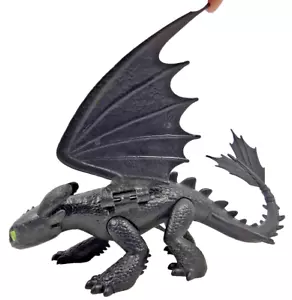 Night Fury Toothless How to Train Your Dragon Action Figure 2018 DWALLC - Picture 1 of 7