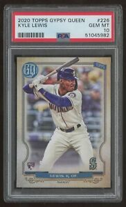 2020 Topps Gypsy Queen Baseball Rookie Kyle Lewis #226 PSA 10 B