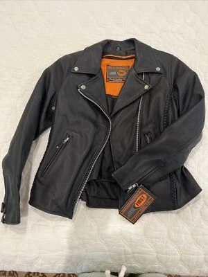 Chaqueta de cuero para mujer FMC Foto 1 de 4