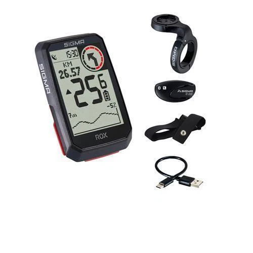 Sigma_Sport Sigma Tacho ROX 4.0 schwarz HR Set    1062 - Image 1 of 1