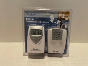 Taylor Digital Wireless Thermometer with Remote Temperature System # 1431 NEW  - Picture 1 of 2