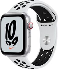 NEW&SEALED Apple Watch SE Nike 44mm SilvAlum w/Plat/Black Loop GPS&CELL UNLOCKED