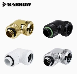 Barrow TWT90KND-K14 14MM tube dock fitting 90° 360° rotation cooper - Picture 1 of 10