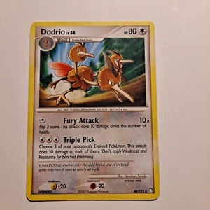 Dodrio Pokemon Card Lv 34 Hp 80  2007 46/123 - Picture 1 of 2