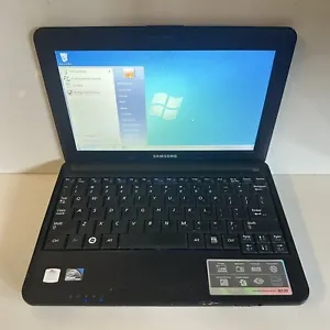 Samsung Netbook NP-N130 10.1” Intel Atom 1.60GHz 160GB HDD 1GB RAM Laptop - Picture 1 of 10