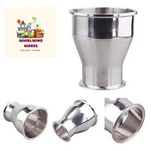 Sanitary Fitting Reducer Fitting Tri Clamp Ferrule Style 6" Tube OD to 4" Tub... - Picture 1 of 7