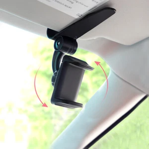 360° Car Sun Visor Dashboard Mount Holder For Cell Phone GPS Accessories - Picture 1 of 12