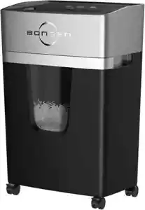BONSEN 12-Sheet Micro Cut Paper Shredder for Home Office Use - Picture 1 of 8