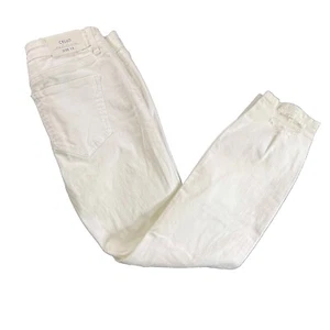 Cello White Distressed Skinny Jeans - Size 13 - High Rise Ripped Denim Pants - Picture 1 of 9