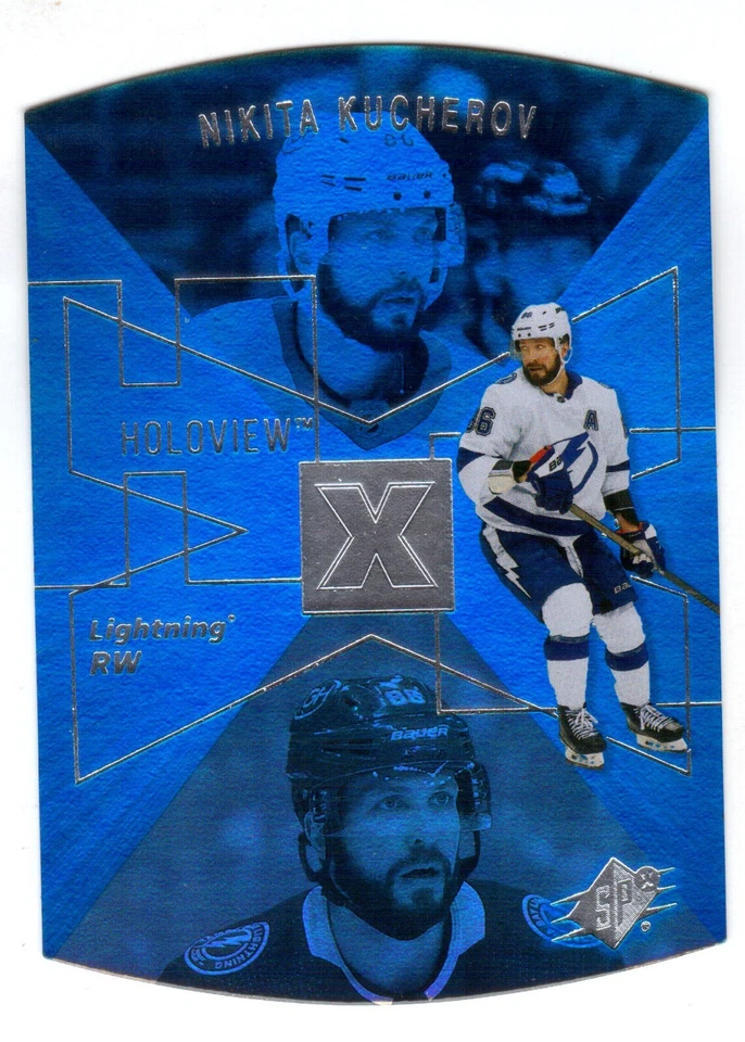 2023-24 UPPER DECK EXTENDED SERIES #SPX-SPX-16 NIKITA KUCHEROV SPx HOLOVIEW - Image 1 of 1
