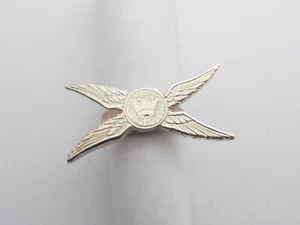 Military Helicopter Pilot: 925 Silver Ring - Helicopter Pilot License - Picture 1 of 5