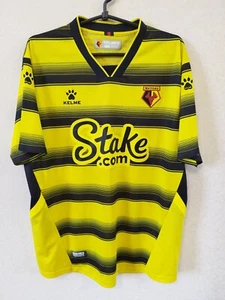 Sz XL adult Watford football jersey Kelme home jersey 2021/2022 - Picture 1 of 16