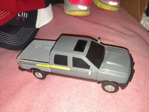 ERTL.John Deere 8" Pickup Truck Dual Cab Gray Die-cast Farm Work Truck - Picture 1 of 5