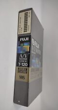 Fuji A/V Master Super XG T-120 Blank VHS Camcorder Tape Cassette 6 Hr New Sealed