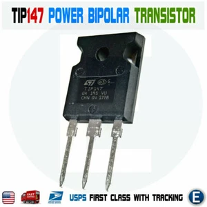 TIP147 ST Power Bipolar Transistor PNP 10A 100V TO-247 Darlington - Picture 1 of 2