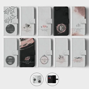 Tirita Personalised Wallet Flip Case for iPhone12 11 SE 8 Shabby Floral Bird Art - Picture 1 of 32