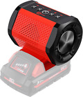 Bluetooth Speaker for Milwaukee M18 Battery for Jobsite, Camping and Festival Pa