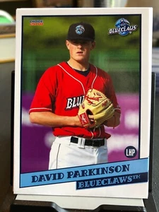 2018 Lakewood BlueClaws David Parkinson RC Rookie Philadelphia Phillies - Picture 1 of 1