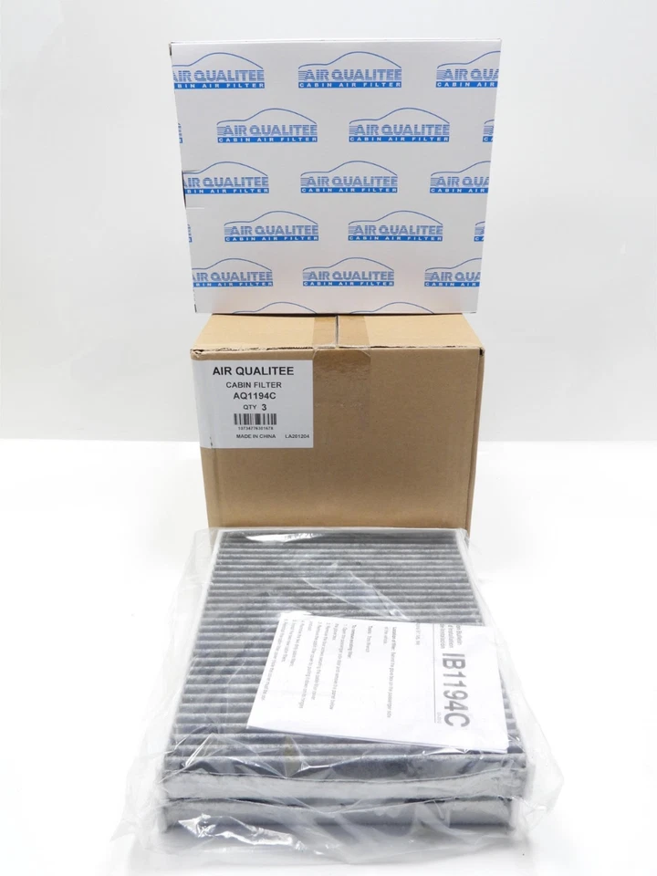 Paquete de 3 filtros de aire de cabina para BMW 535i 535i xDrive 528i 528i xDrive 750Li 550i 750 Foto 1 de 1