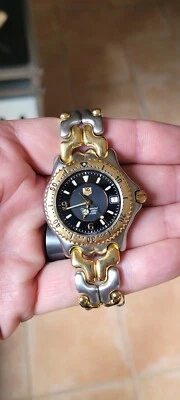 Tag Heuer WG5122.BB0424 Mens SEL Automatic Chronometer Watch Black Gold Silver - Image 1 of 4