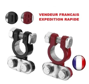 2 Cosses Connecteur de borne batterie de voiture, pôle positif et négatif - Imagen 1 de 3