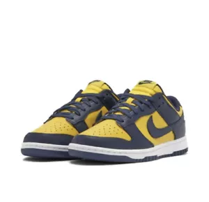 NUEVO Nike Dunk Low Michigan 2021 Para Hombre Talla 9 Auténtico NUEVO EN CAJA ENVÍO RÁPIDO - Imagen 1 de 1