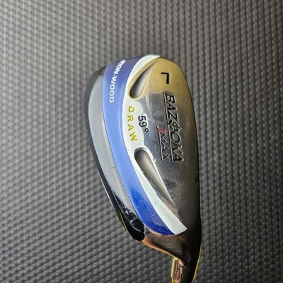 Cuña Tour Edge Bazooka Jmax Hierro Madera Lob 59° Dibujo Derecha Damas Flex Aprox 34.5"" Foto 1 de 4