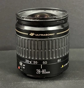 Canon EF 28-80mm f3.5-5.6 V USM Zoom Lens for 70D 80D 90D Rebel T5 T6 T7 Camera - Picture 1 of 4