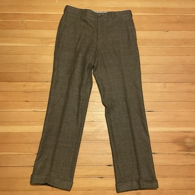 Vintage Polo Ralph Lauren Virgin Wool Pants Mens 33 (34x32) Trousers made italy - Image 1 of 4