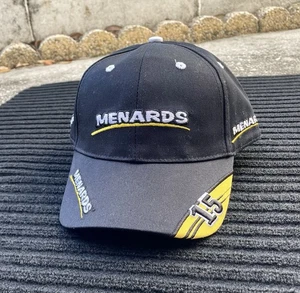 *Neu ohne Etikett* NASCAR #15 Menards Rennmütze - Strapback Cap - schwarz/gelb - Paul Menard - Bild 1 von 7