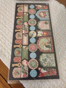 RETIRED! Graphic45 TWELVE DAYS OF CHRISTMAS BANNERS scrapbooking crafts - Picture 1 of 2