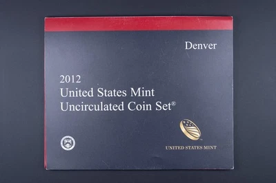 2012 Uncirculated Coin Set US Mint Government Packaging OGP COA CSD - Image 1 of 4