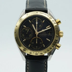 OMEGA SPEEDMASTER DATE HERREN 375.0083 AUTOMATIK 39MM SCHÖN STAHL SCHWARZ OM342 - Bild 1 von 9