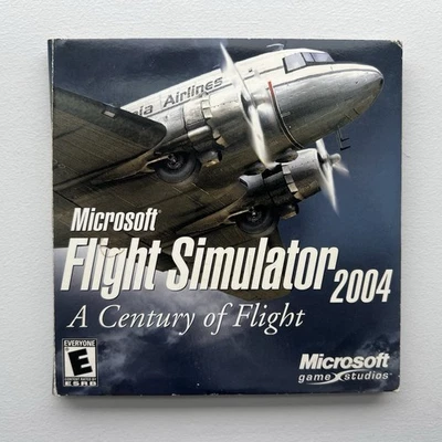 Microsoft Flight Simulator 2004 Century of Flight W/ All 4 Discs PC - Image 1 of 3