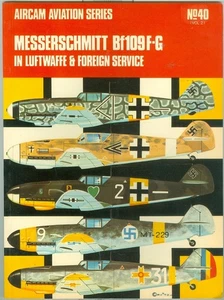 Osprey-Aircam-WWII-Aviation-Luftwaffe-Me-Bf 109B,C,D,E Design-Detail-Colors! - Foto 1 di 2