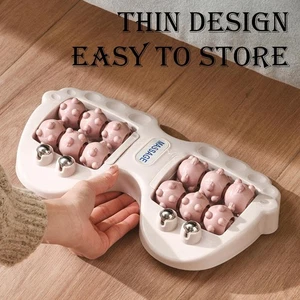 Tragbare Doppel Fußmassagerolle Multimodale Massage Therapie Plantar Rollenα - Bild 1 von 20